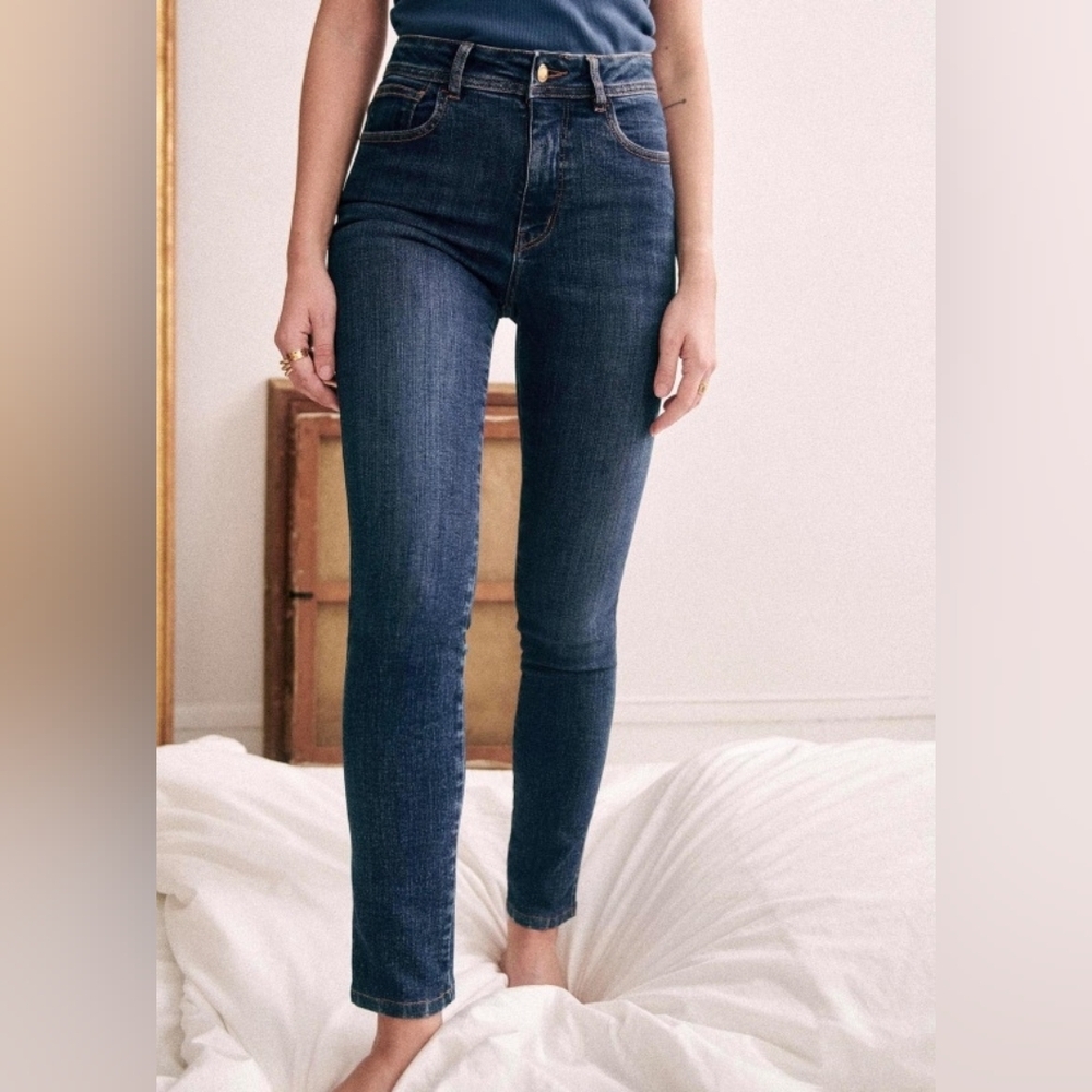 Sezane The Slim Parfait hight waisted slim jeans 28